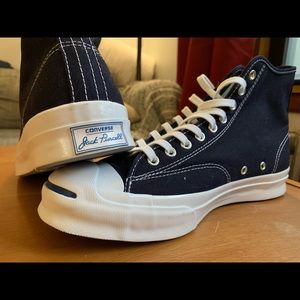 Dark Navy Blue Chucks (Jack Purcell) BARELY USED!